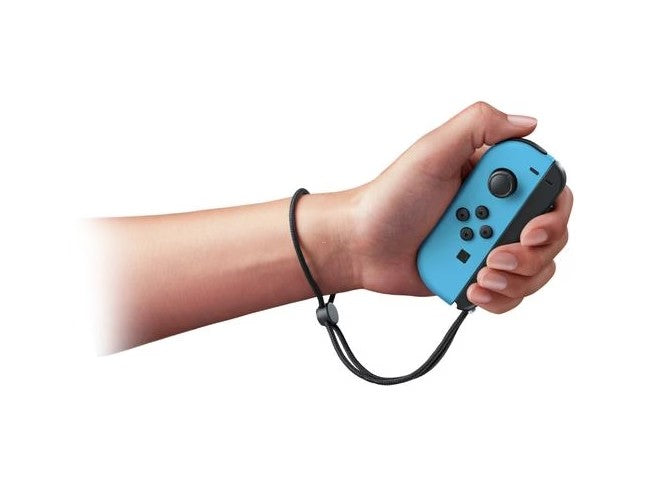 Nintendo Switch avec manettes Joy-Con bleu néon/rouge néon